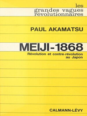cover image of Meiji-1868